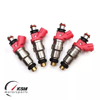 650cc Fit Denso Sard Top Feed Injectors For CA18DE/T 200SX 4G63 EVO1-9 RX7 FC3S • $279.20