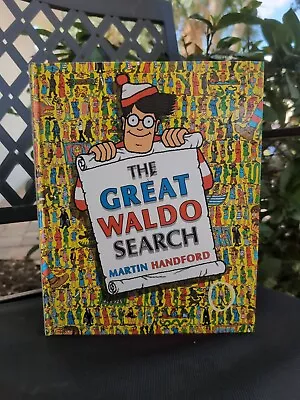 The Great Waldo Search Martin Handford 1989 1st Edition Hardcover Book Vintage 1 • $9.99