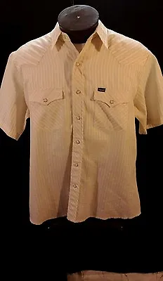 Vintage Wrangler Western Shirt XL Retro Rodeo Cowboy U.S.A.! • $52.56
