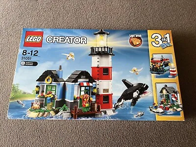 LEGO 31051 Creator 3-in-1 Lighthouse Point 2 Light Brick  Orca Seagulls New!! • $120