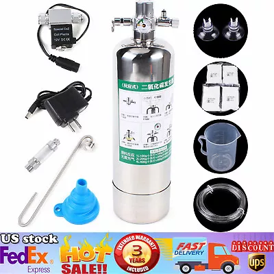 NEW Aquarium Co2 Generator System Kit Carbon Dioxide Reactor Cylinder Plants DIY • $76