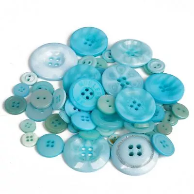 Mixed Size Round Resin Buttons Sewing Kids Clothings Bags Crafts Button 100pcs • $11.09