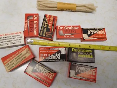 10 Medico & Dr. Grabow Filters ~ Tobacco Pipe Filters • $50