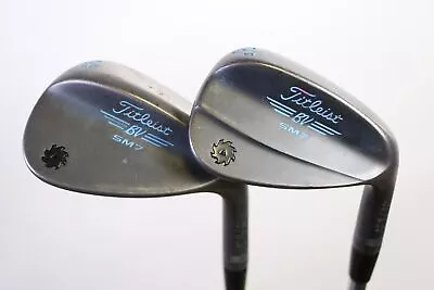 Titleist Vokey SM7 Jet Black 50* 54* Wedge Set RH Steel Extra Stiff • $115.99