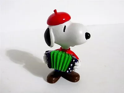 Snoopy Peanuts Charlie Brown Comics Spain Rare Vintage Figure Figurine 1985 • $14.99