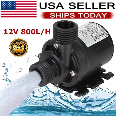 12V High Pressure Brushless Submersible Water Pump 130 PSI Self Priming Small • $14.59