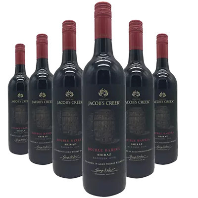 Jacob's Creek Double Barrel Shiraz 2017 750mL X 6 Bottle • $200