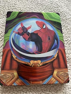 Marvel Spider-Man Far From Home 3D Blu Ray Steelbook • £3.13