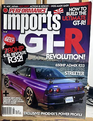 Performance Imports Magazine No. 130 In Ok Condition • $7.99