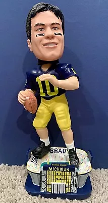 TOM BRADY Michigan Wolverines Football “Legends Of The Big House” Bobblehead NIB • $225