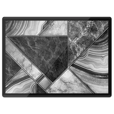 £14.99 • Buy Plastic Placemat A3 BW - Marble Granite Agate Effect Collage  #43185