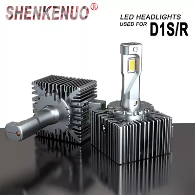 D1S D1R LED Headlight Bulbs 6000K Cool White HID Xenon Conversion Kit 2PCS • $45.73