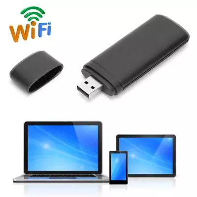 Wireless 5G WiFi Dongle Portable Network Card For Internet Access • £9.61