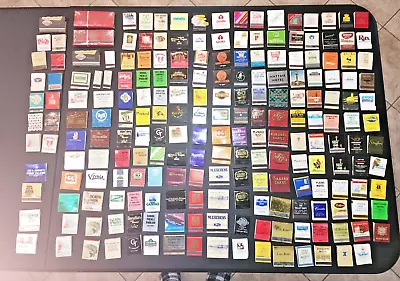 200 + Lot Of Vintage Matchbooks Advertising Most Are Full Match Book Matches M8 • $32.99