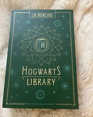 JK Rowling Hogwarts Library Harry Potter 3 Hardcover Book Set  • $10.99