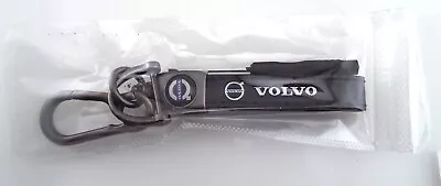 Volvo - Genuine Leather Keychain Car Key Chain Ring - NEW • $12.99