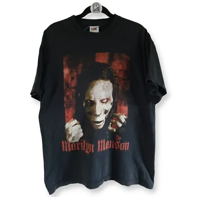 Vintage Marilyn Manson Ape Of God Shirt 2000 L Giant • £90