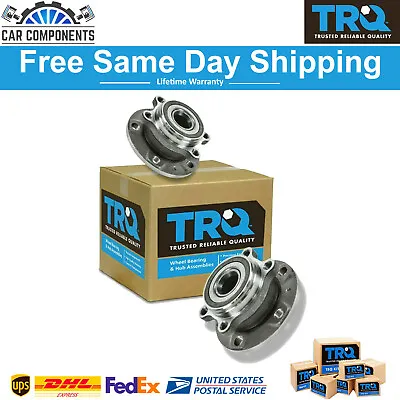 TRQ Wheel Hub & Bearing Kit Pair For 2005-2019 Audi A3 TT VW Passat Jetta Golf • $107.95