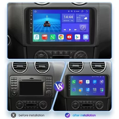 For Mercedes Benz ML/GL-Class W164 X164 Stereo Radio 32GB Android 12 CarPlay GPS • $189.99