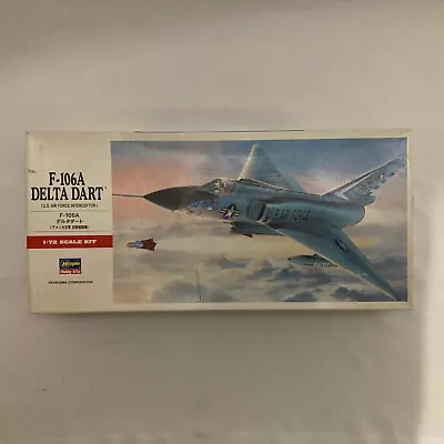 Hasegawa C11 1/72 Scale Interceptor Aircraft Model Kit Convair F-106A Delta Dart • $15