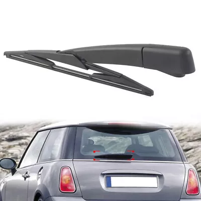 Rear Windshield Wiper Arm Blade Set For Mini Cooper L4 1.6L 2002-2006 Black • $16.45