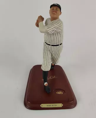 Babe Ruth New York Yankees Replica Danbury Mint 8  Figurine MLB Baseball 1999 • $37.99