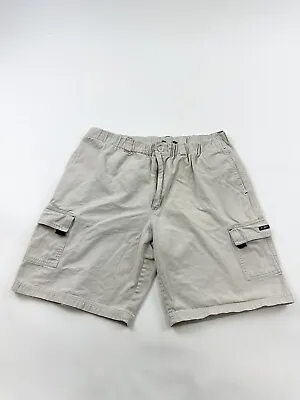 Vintage OP Sport Shorts Men’s 34 Khaki Y2K Baggy Cargo • $28.85