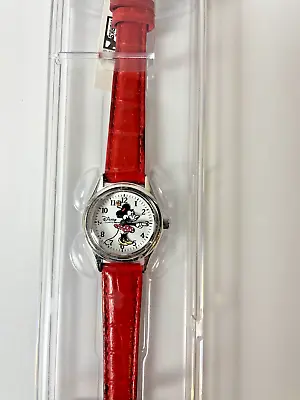 Disney Time Works Theme Park Edition Minny Mouse Wrist Watch Vintage • $59