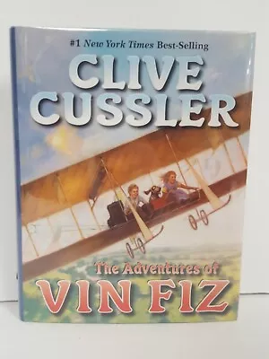 Clive Cussler ADV OF VIN FIZ 1st HC DJ *SIGNED* • $44.99