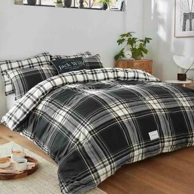 £49.99 • Buy Jack Wills Brushed Cotton Duvet Cover Set - Camel Check