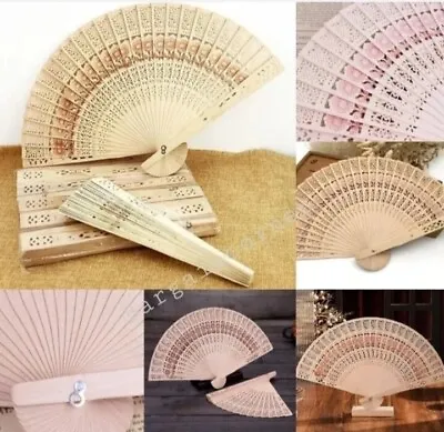£3.28 • Buy Hand Held Fan Wooden Fan Decoration Hand Held Fan Wedding Gift Fan Summer Fan 
