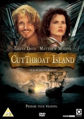Cutthroat Island [DVD] - DVD  6AVG The Cheap Fast Free Post • £4.22