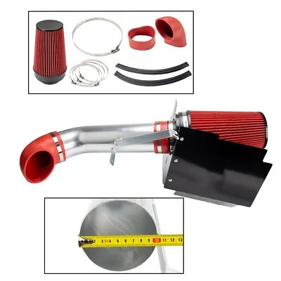 For 99-06 GMC/Chevy V8 4.8L/5.3L/6.0L Red 4  Cold Air Intake System +Heat Shield • $46.89