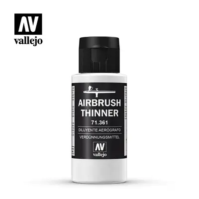 Vallejo 71.361 Airbrush Thinner 60ml Bottle • $6.29