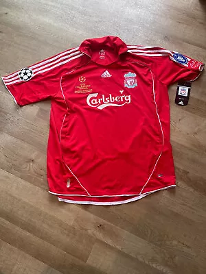 £150 • Buy Bnwt Official Adidas Liverpool Fc Athens 2007 Champions League Final Shirt - Xl