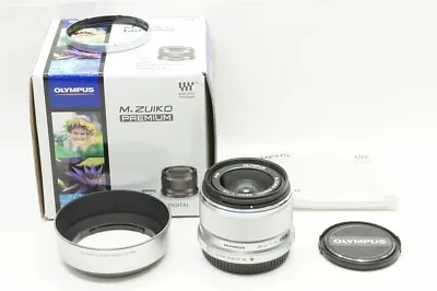 OLYMPUS M.ZUIKO DIGITAL 25mm F1.8 Lens Silver For Micro Four Thirds #240216x • $172.85