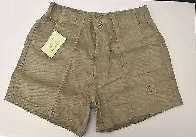 VTG Op Style Classics Tan 90s Corduroy Cord Surfer Shorts SZ 34/37 NWT • $45