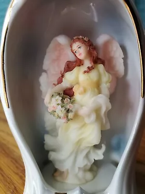 Seraphim Classics Angel 5  Porcelain Bradford Edition Natures Angel Chloe • $26