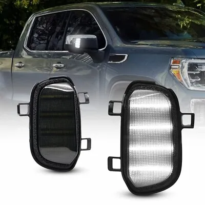 LED Side Mirror Light Puddle Lamp For Chevy GMC Silverado Sierra 1500 2019-2021 • $26.99