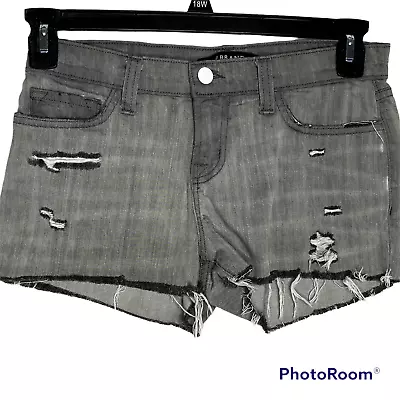 J Brand Women Gray Cut Off Shorts Size 24  • $24