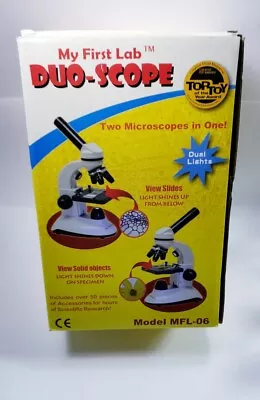 My First Lab MFL-06 Duo-Scope Microscope Two Microscopes In One   • $21.82