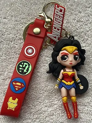 Wonder Woman Avengers KEYRING 8cm • £4