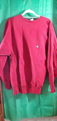 Vintage Champion Reverse Weave Crewneck Sweatshirt 80s 90s USA Made XXL • $81.18