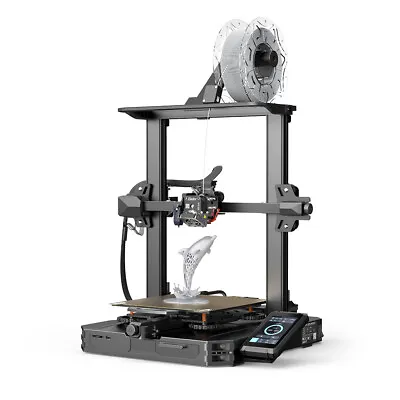 Used Creality Ender 3 S1 Pro 3D Printer With Direct Drive Extruder Kit CR Touch • $127.22