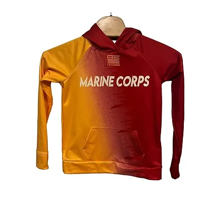 Under Armour Warrior Games Marine Corps Hooded Sweatshirt Size Small P • $18.77