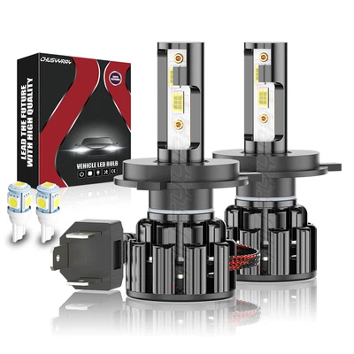£26.99 • Buy FOR KIA SOUL 2009-2011 Headlight LED Kit - 2x H4 Bulbs PURE WHITE+501 Side Light