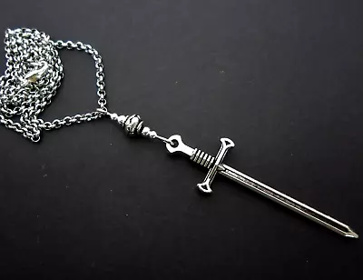 A Tibetan Silver Sword/dagger   Necklace. New. 18  Chain. • $3.78