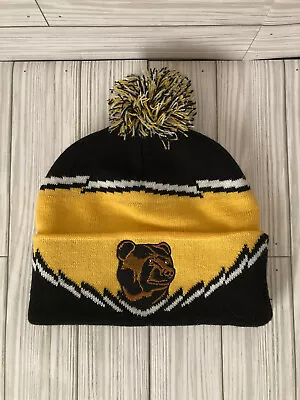 Boston Bruins Beanie - Mitchell & Ness - Pom Pom Winter Knit Hat - Throwback • $22.99