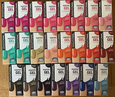 SENSATIONAIL Express Gel Nail Polish One Step Polish No Dry Time  - 10ml • £7.95