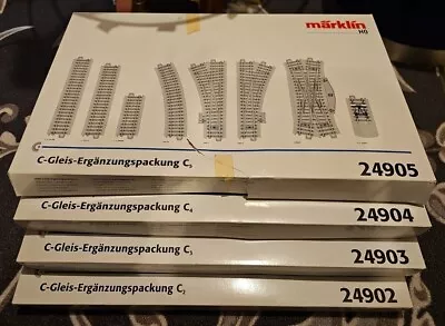 Märklin H0 Train Tracks Extension Set Lot 24902 24903 24904 24905  • $270